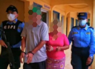 Capturan a un pastor y su esposa por delitos sexuales en contra de sus 4 hijos menores de edad en Tocoa, Colón