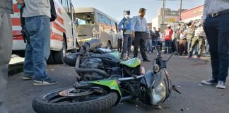 Hondureña fallece tras ser embestida por dos rapiditos en Comayagüela