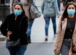 Temperaturas bajas se registran ante desplazamiento de masa de aire frío en el país