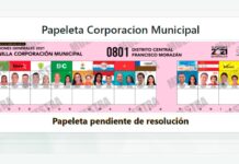 Impugnarán la papeleta electoral de alcaldes para el Distrito Central por el logo del Partido Nacional