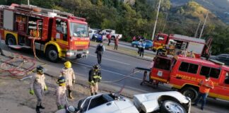 Una persona muerta deja accidente en el sector de La Cuesta 1, en la CA-5 Norte