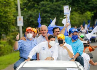 Nasry Asfura pide en Santa Bárbara sensatez a los demás candidatos y respetar la voluntad del pueblo