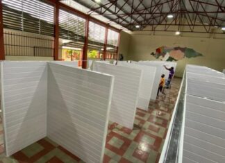 Por baja incidencia de casos de Covid-19, cierran el centro de triaje en Danlí