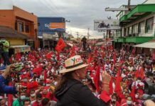 Xiomara Castro: “Es ahora o nunca, solo el pueblo salva al pueblo”