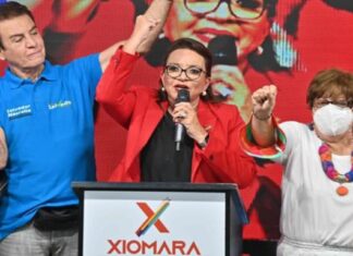 Opositora Xiomara Castro sigue liderando resultados de comicios en Honduras