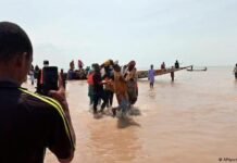 Al menos 29 fallecidos, la mayoría niños, en un naufragio en Nigeria