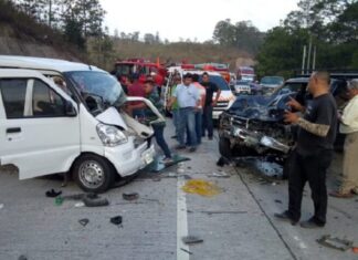 Informe de autoridades indica que mil 470 personas fallecieron en accidentes viales este 2021