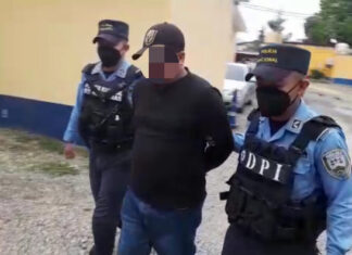 Sospechoso de asesinato y robo es arrestado en Atlántida