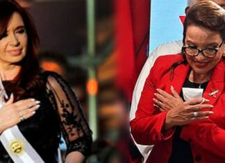 Cristina Fernández felicita a la primera presidenta electa de Honduras
