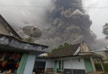 La erupción del Semeru deja al menos 13 muertos y un paisaje lunar