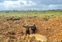 FFAA inhabilita otra pista clandestina de grandes dimensiones en Gracias a Dios