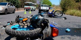 Fallecen dos personas en accidente de motocicleta en salida al sur de Tegucigalpa