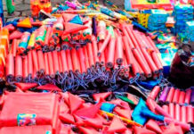 Sanciones monetarias y penales enfrentarán los que venden y compran pólvora en la capital