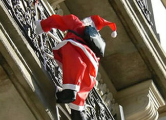 Detienen a un falso «Papá Noel» que atracaba tiendas en Roma