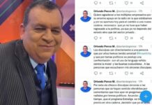 Ponce Morazán se disculpa por «encontronazo» político en programa de radio