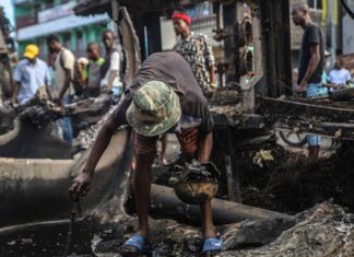 Sube a 62 la cifra de muertos por explosión de camión cisterna en Haití