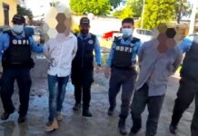 Detenidos dos supuestos integrantes de la MS-13 en Atlántida