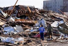 El peligro de tornados se mantiene en EE.UU. tras más de 70 muertes en Kentucky