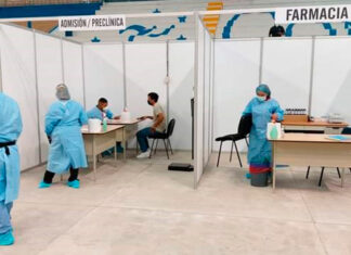 Aperturan megacentro integral para pacientes con Covid-19 en la Villa Olímpica