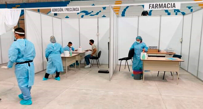 Aperturan megacentro integral para pacientes con Covid-19 en la Villa Olímpica