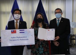 Taiwán otorgará más de cinco millones de lempiras para la construcción del salón diplomático del aeropuerto de Palmerola