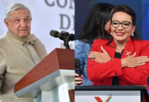 López Obrador felicita por teléfono a Xiomara Castro por triunfo en Honduras