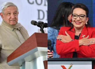 López Obrador felicita por teléfono a Xiomara Castro por triunfo en Honduras