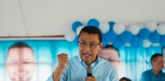 Ebal Díaz se solidariza con expresidente Hernández y defiende su gestión