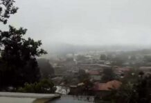 Cenaos pronostica clima fresco y lluvioso para este domingo