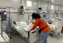 Inicia operaciones el hospital móvil de Juticalpa, pero no atenderá pacientes Covid