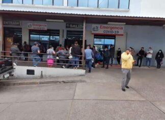 Las salas Covid-19 del IHSS de Tegucigalpa se encuentran saturadas de pacientes, denuncian galenos