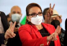 El combate a la corrupción es uno de los retos de la virtual presidenta de Honduras