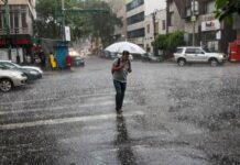 Este fin de semana persistirán las lluvias débiles y aisladas en el territorio nacional