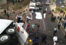 Sigue sin avances la investigación del accidente que dejó 55 migrantes muertos en Chiapas, México