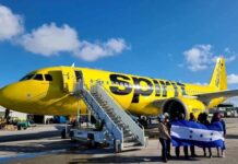 Palmerola iniciará operaciones este sábado con vuelos desde Miami y Houston con la aerolínea Spirit