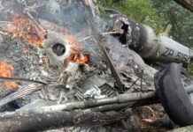 Un helicóptero militar se estrella en Lima y mueren sus cinco tripulantes