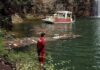 Suben a ocho los muertos por caída de una pared rocosa sobre barcas en Brasil