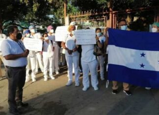 Personal sanitario en paro de labores a nivel nacional