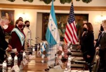 Xiomara Castro y Kamala Harris dialogaron sobre la migración, corrupción y narcotráfico en Honduras