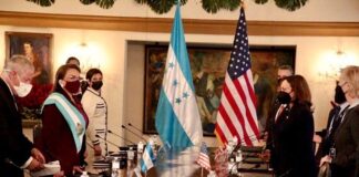 Xiomara Castro y Kamala Harris dialogaron sobre la migración, corrupción y narcotráfico en Honduras