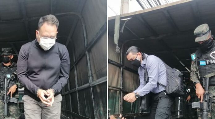 Marco Bográn y Alex Moraes son presentados a juicio sobre hospitales móviles