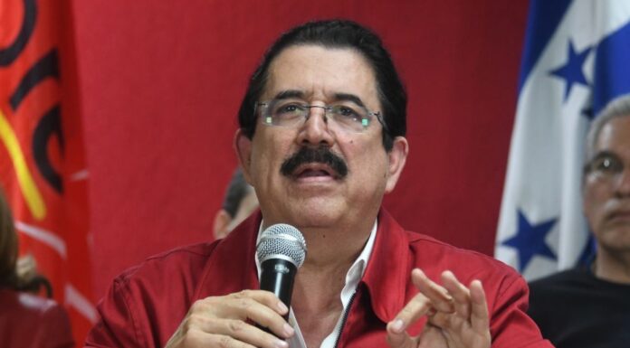 El expresidente Manuel Zelaya Rosales anuncia que ha superado el Covid-19