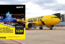 Spirit inicia vuelos de día desde Palmerola hasta Fort Lauderdale a 149 dólares ida y vuelta