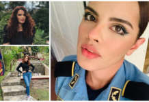 Yaneth Casalegno, será la primera mujer policía que participará en el Miss Honduras Mundo