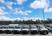 Gobierno entrega 47 nuevas ambulancias para fortalecer la red primaria de salud