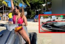 Hallan en una playa de Belice la jetski en la que habría desaparecido Angie Peña
