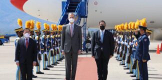 El rey de España llega a Honduras para la investidura de Xiomara Castro