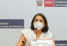 Ministra peruana de la Mujer asistirá a la toma de posesión de Castro en Honduras