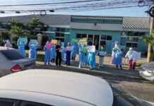 Autoridades de la Sesal piden un compás de espera a empleados que exigen permanencia laboral, mientras las protestas continúan en el país