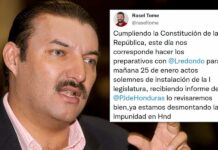 Rasel Tomé: Hoy iniciamos preparativos con Luis Redondo para instalación de Primera Legislatura